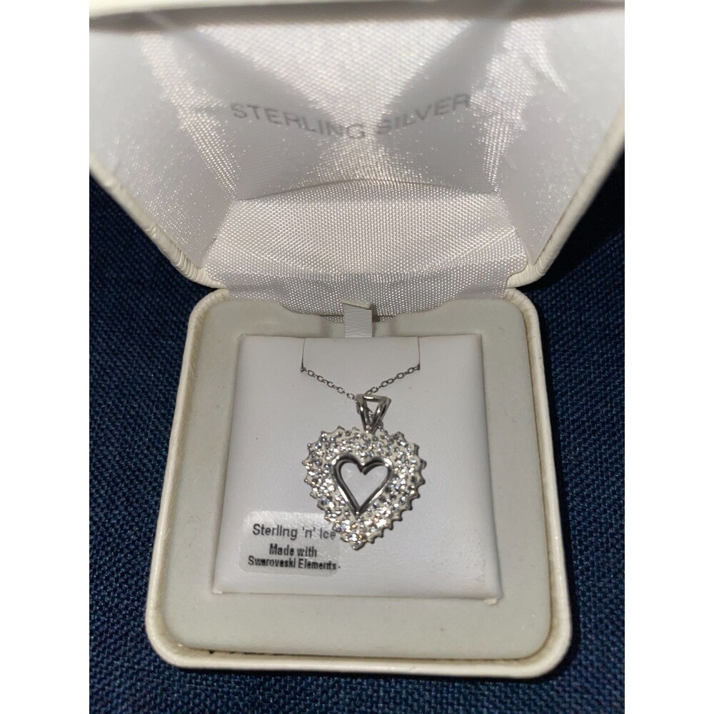 Sterling 'N Ice pendant & necklace